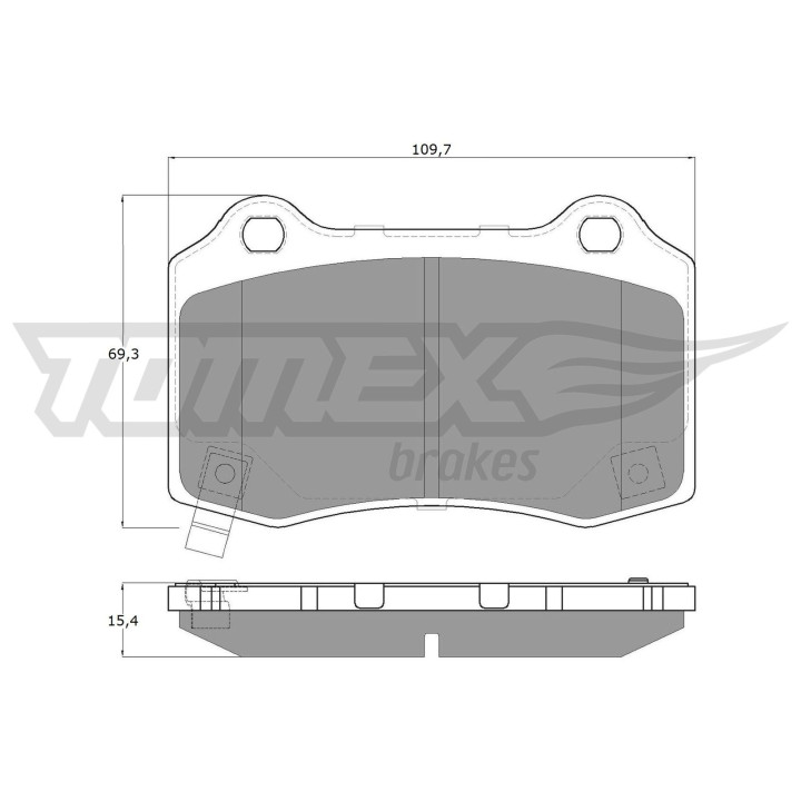 Klocki hamulcowe TOMEX Brakes TX 18-81