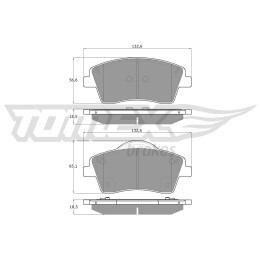 Klocki hamulcowe TOMEX Brakes TX 19-15