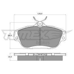 Klocki hamulcowe TOMEX Brakes TX 14-01