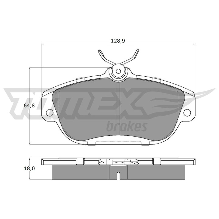 Klocki hamulcowe TOMEX Brakes TX 14-01