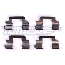 Zestaw montażowy klocków hamulcowych TOMEX Brakes TX 43-33