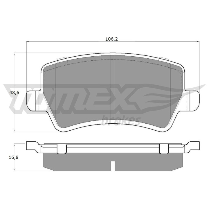 Klocki hamulcowe TOMEX Brakes TX 14-85
