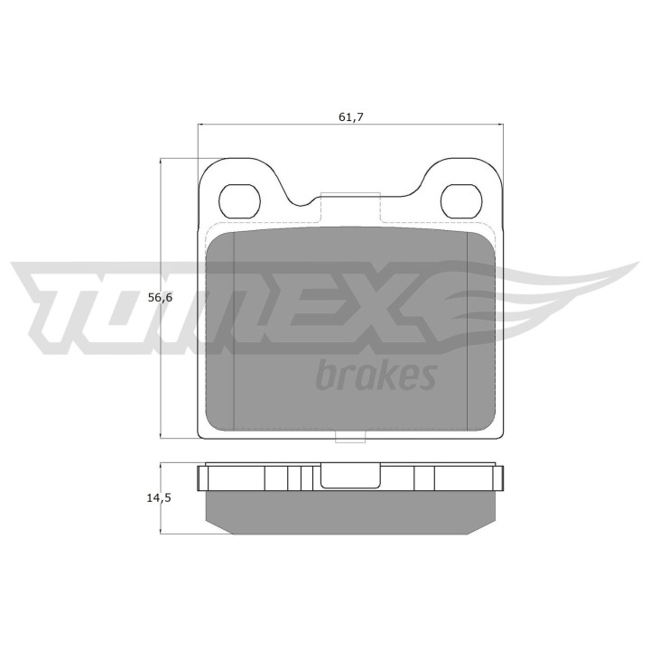 Klocki hamulcowe TOMEX Brakes TX 15-06