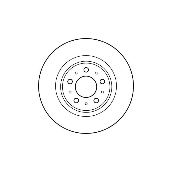 Tarcza hamulcowa TRW DF4233