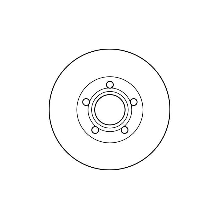 Tarcza hamulcowa TRW DF4238