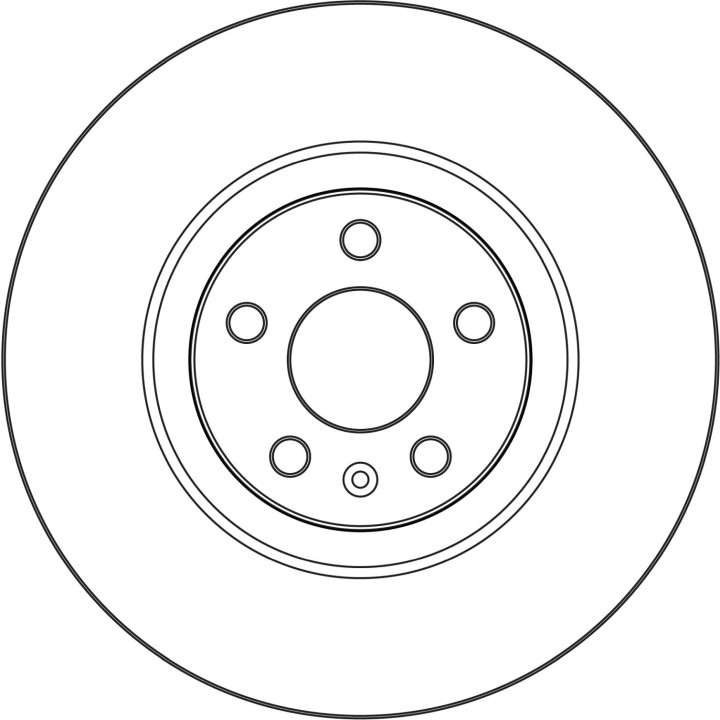 Tarcza hamulcowa TRW DF3959S