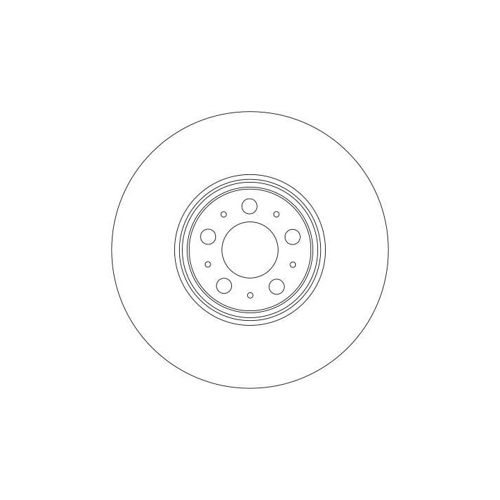 Tarcza hamulcowa TRW DF4340S