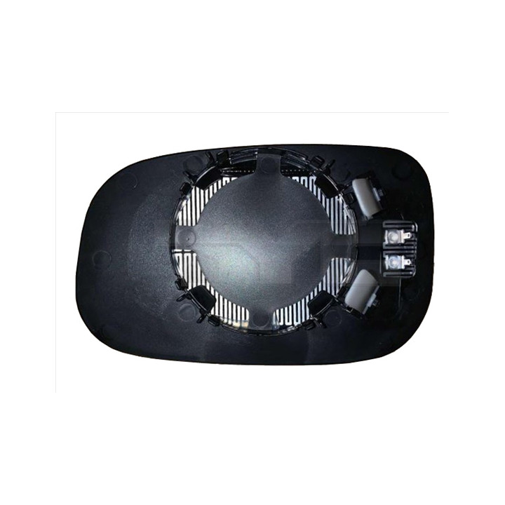 Szkło lusterka zewnętrznego TYC 338-0041-1