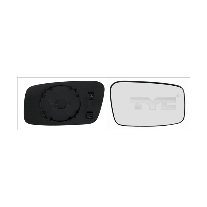 Szkło lusterka zewnętrznego TYC 338-0007-1