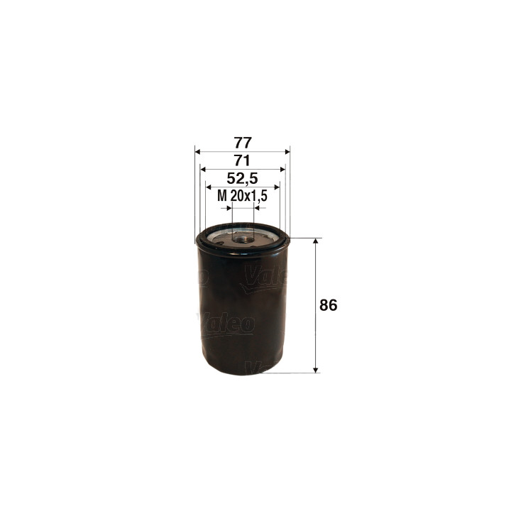 Filtr oleju VALEO 586002