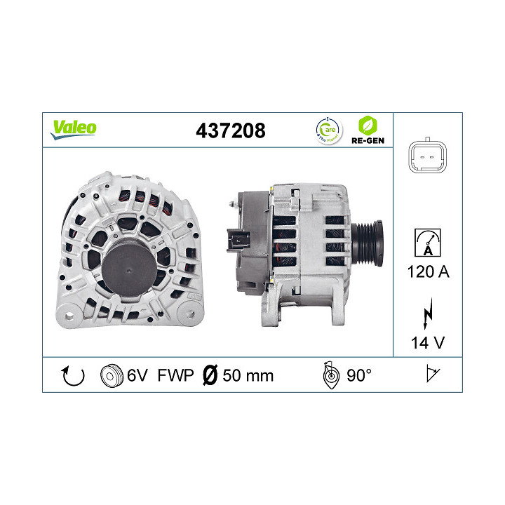 Alternator VALEO 437208