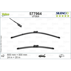 Pióro wycieraczki VALEO 577964