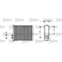 Nagrzewnica VALEO 812327
