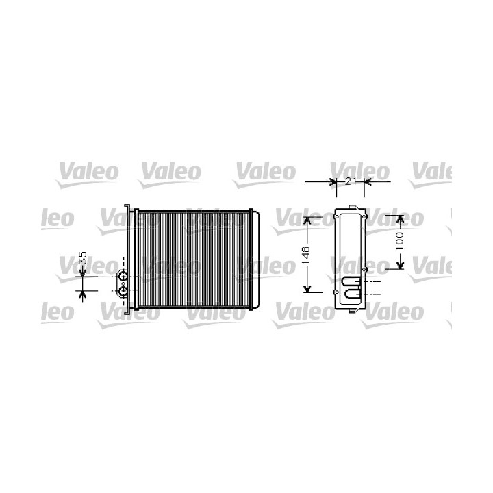 Nagrzewnica VALEO 812327