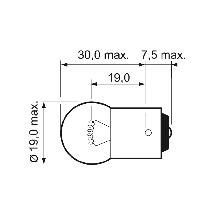 Żarówka lampy kierunkowskazu VALEO 032109