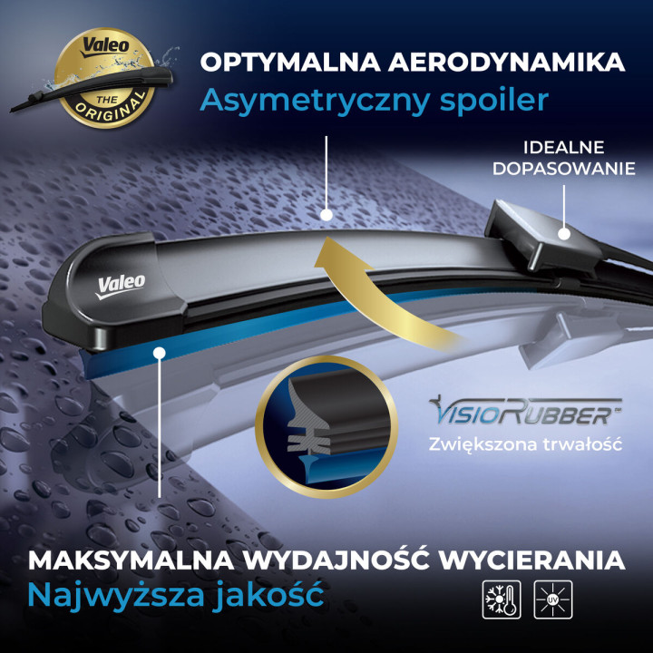 Pióro wycieraczki VALEO 574687