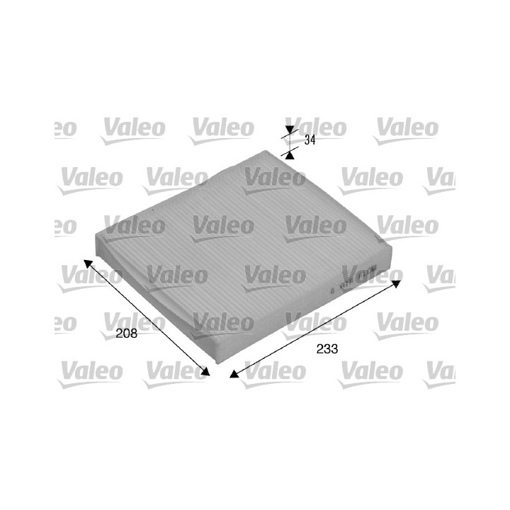 Filtr kabinowy VALEO 715510
