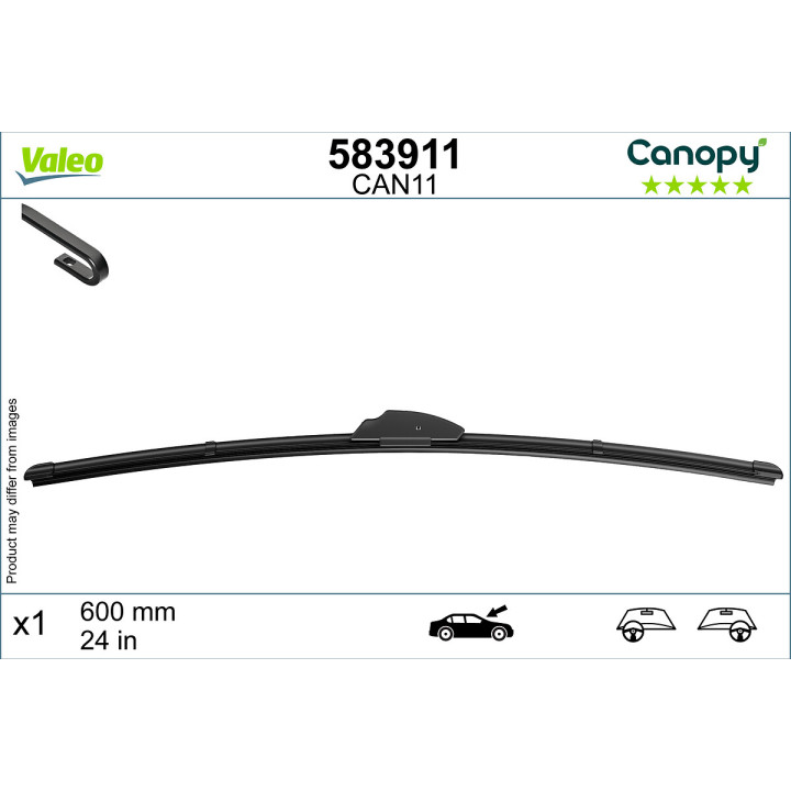 Pióro wycieraczki VALEO 583911