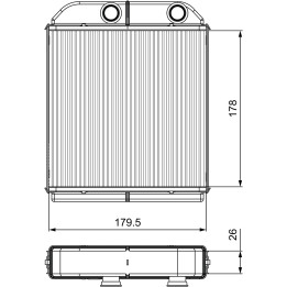 Nagrzewnica VALEO 811538