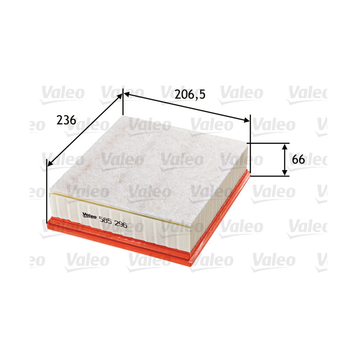 Filtr powietrza VALEO 585296