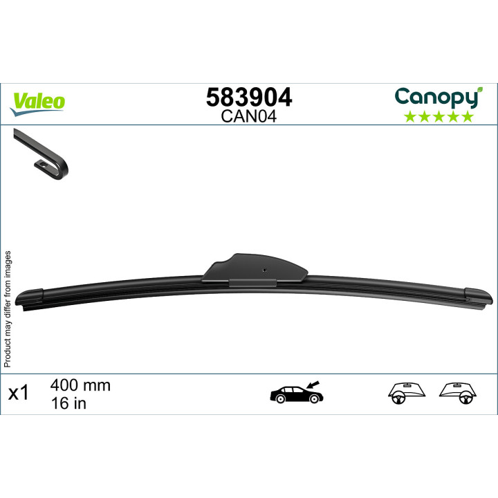 Pióro wycieraczki VALEO 583904