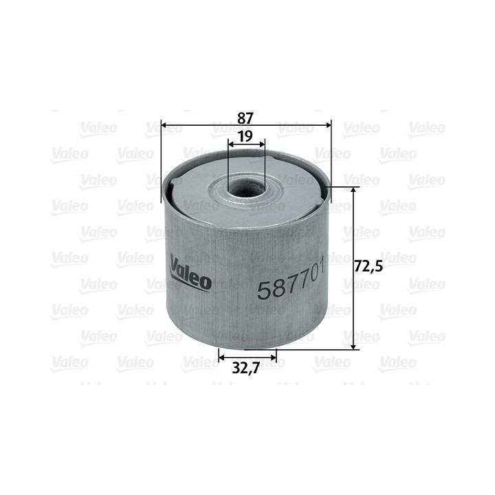 Filtr paliwa VALEO 587701