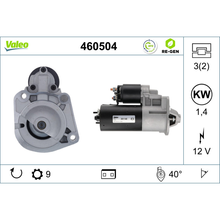 Rozrusznik VALEO 460504