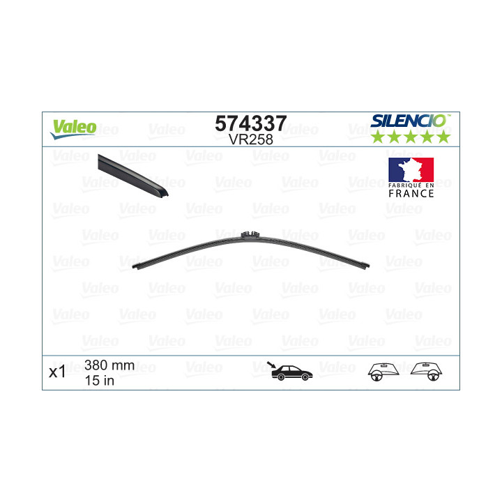 Pióro wycieraczki VALEO 574337