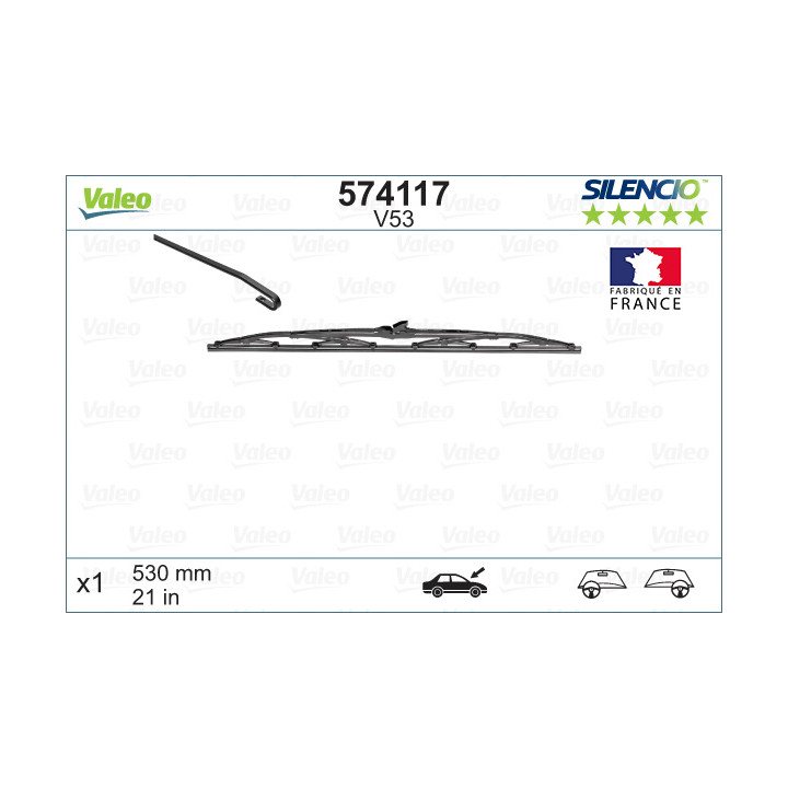 Pióro wycieraczki VALEO 574117