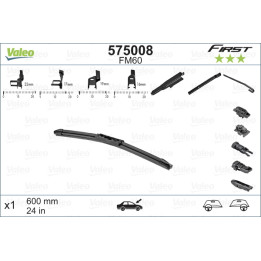 Pióro wycieraczki VALEO 575008