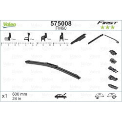 Pióro wycieraczki VALEO 575008