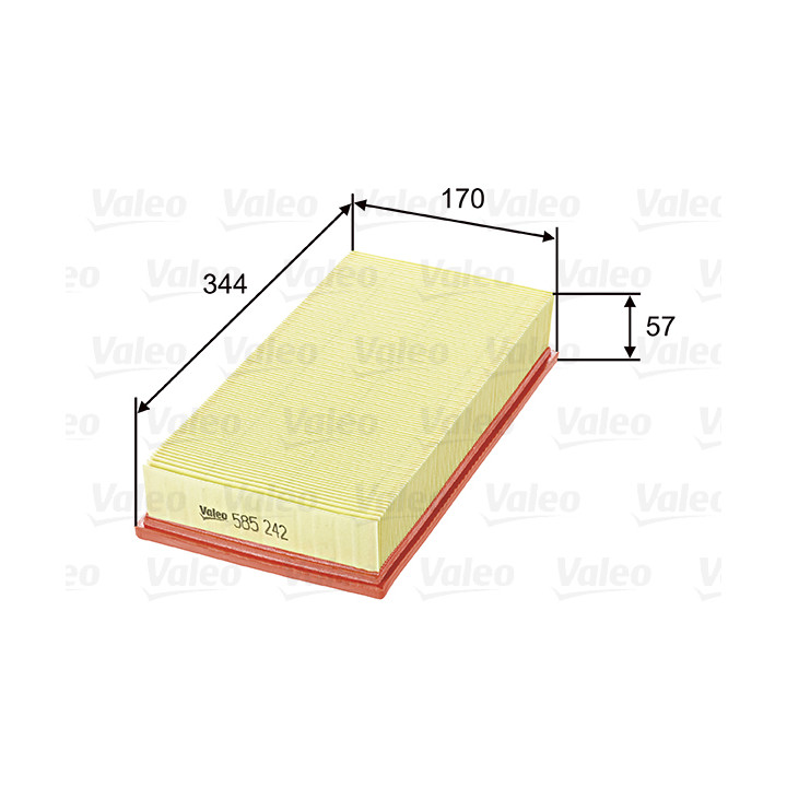 Filtr powietrza VALEO 585242