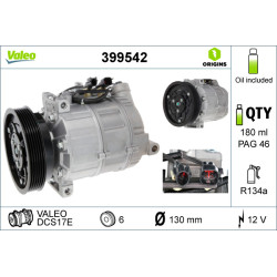 Sprężarka klimatyzacji VALEO 399542