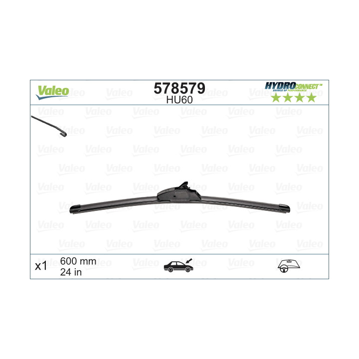 Pióro wycieraczki VALEO 578579