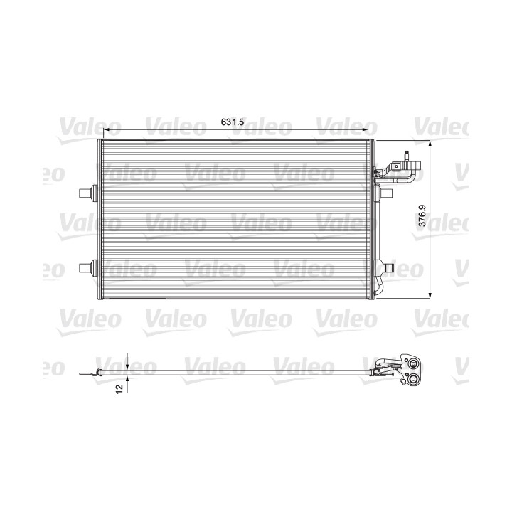 Skraplacz klimatyzacji VALEO 814323