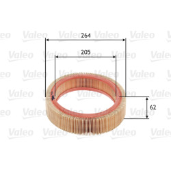 Filtr powietrza VALEO 585607