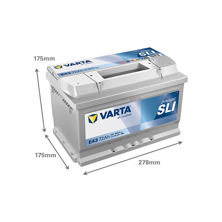 Akumulator VARTA 572409068K262