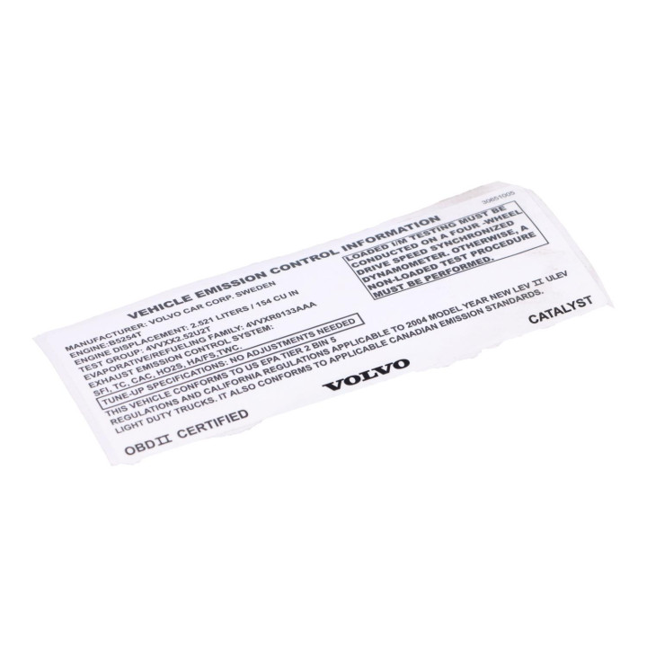 Decal Volvo (30651005)