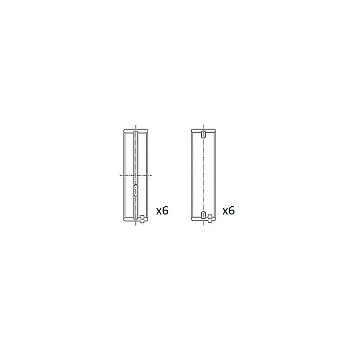 Panewki wału korbowego FAI AutoParts BM1060-025