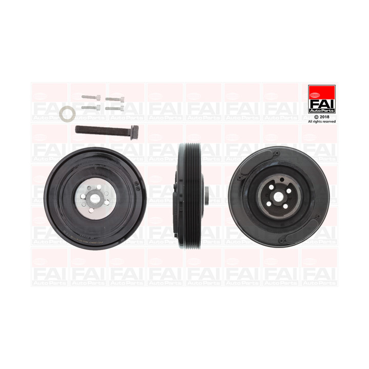 Koło pasowe wału korbowego FAI AutoParts FVD1000K