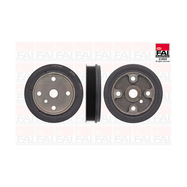 Koło pasowe wału korbowego FAI AutoParts FVD1082