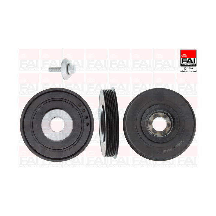 Koło pasowe wału korbowego FAI AutoParts FVD1006K