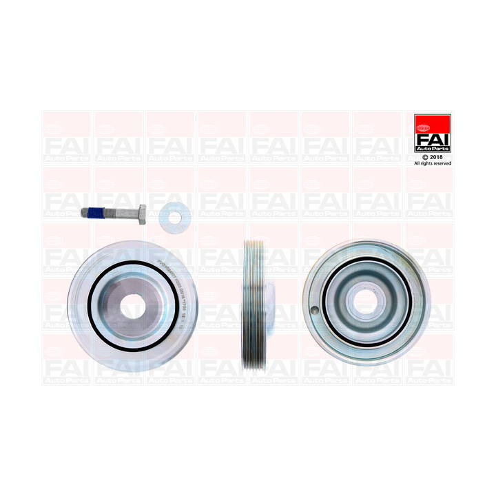 Koło pasowe wału korbowego FAI AutoParts FVD1024K
