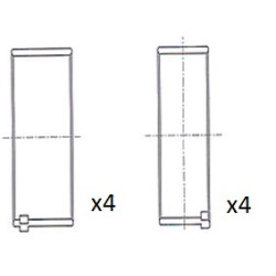 Panewki łożyska korbowodu FAI AutoParts BB2069-STD