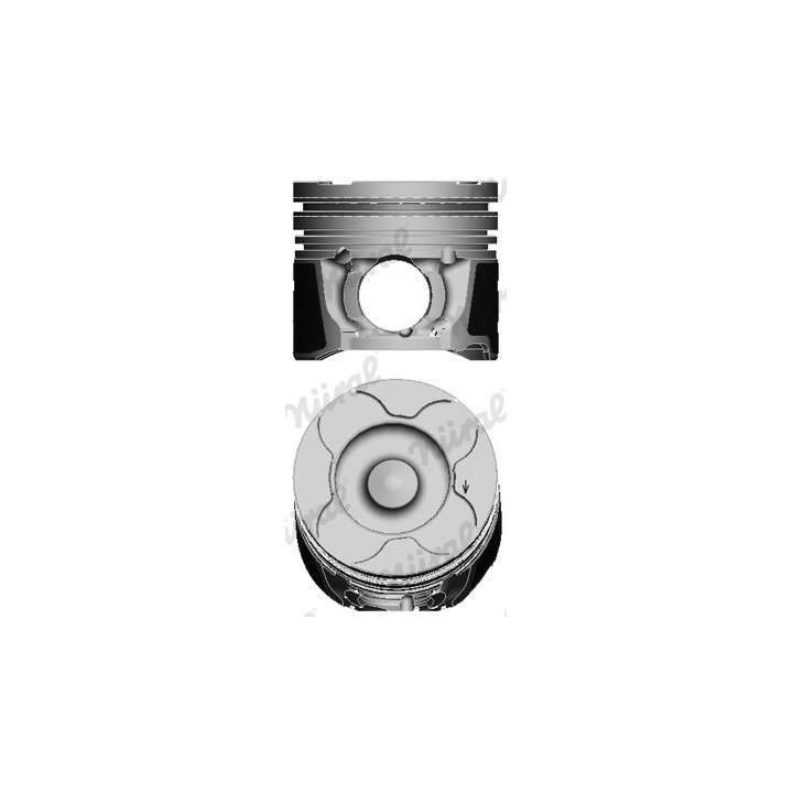 Tłok NÜRAL 87-424008-00