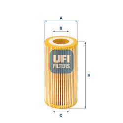 Filtr oleju UFI 25.039.00