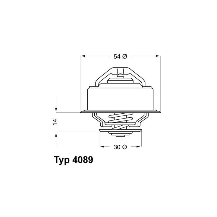 Termostat WAHLER 4089.87D
