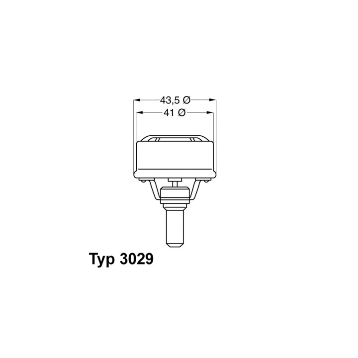 Termostat WAHLER 3029.89