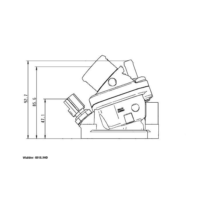 Termostat WAHLER 4818.90D