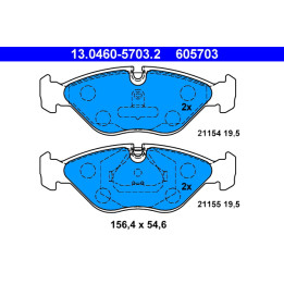 Klocki hamulcowe ATE 13.0460-5703.2